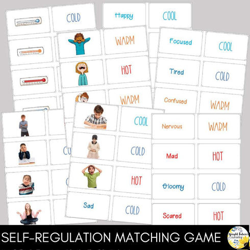 Self-Regulation Coping Skills Bundle Size of the Problem & Emotional Regulation